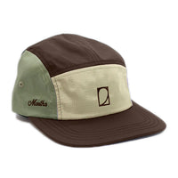 MARTHA LIMAY 5 PANEL HAT - BROWN
